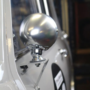 1. Acespeed R: Racing mirror and bracket. Pair. Two mirrors and two brackets. (AS0078)